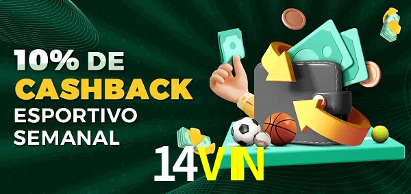 10% de bônus de cashback na 14VIN
